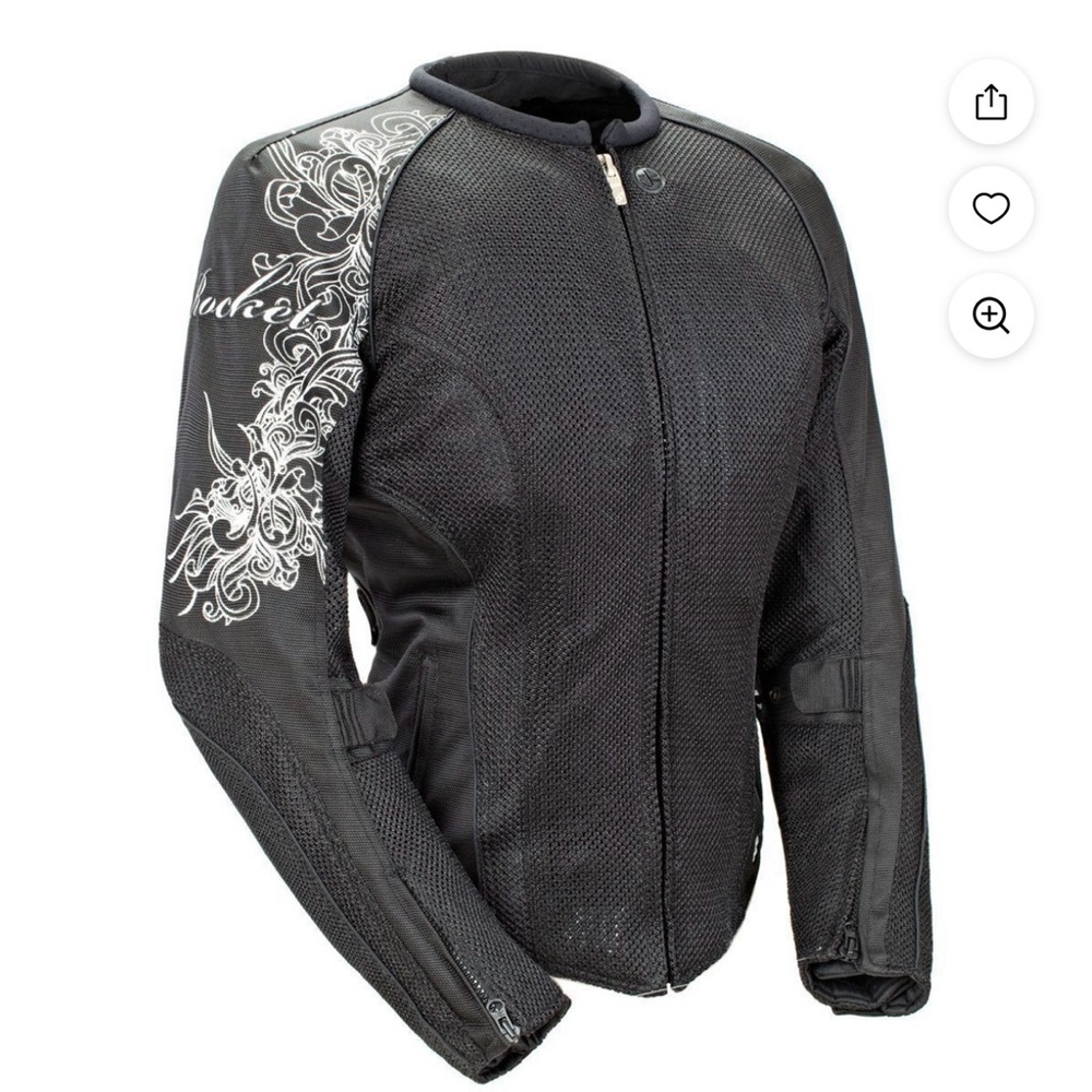 Joe Rocket 1250-0002 Cleo 2.2 Women’s Mesh Motorcycle Jacket